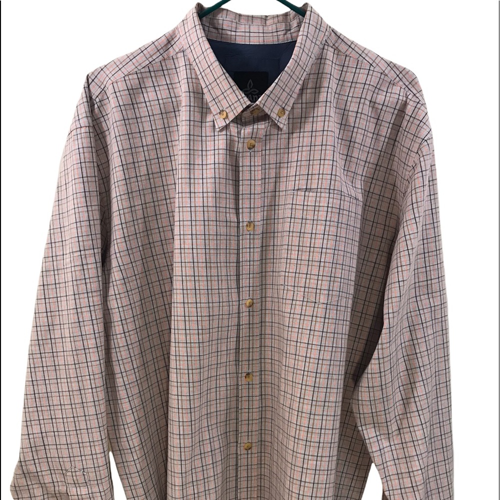 PrAna casual button down dress shirt